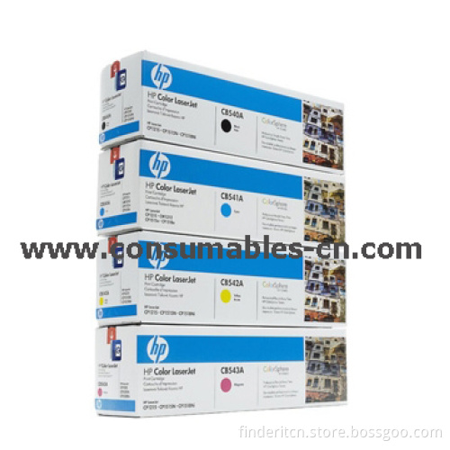 HP CB540A CB541A CB542A CB543A Color Laser Toner Cartridge